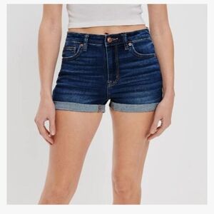 🌺3/$30 American Eagle Outfitter High Waist Short with Folded Hems SZ 4
